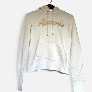 Abercrombie Cream Hoodie